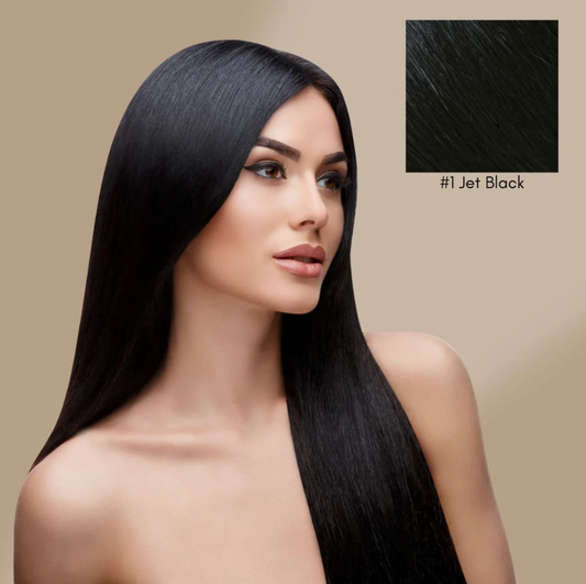 Clip N' Go Hair Extensions - Jet Black