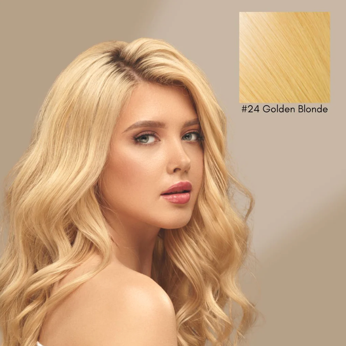 Clip N' Go Hair Extensions - Golden Blonde