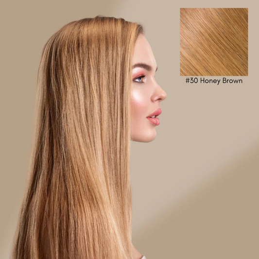 Clip N' Go Hair Extensions - Honey Brown