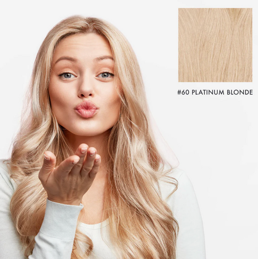 Clip N' Go Hair Extensions - Platinum Blonde